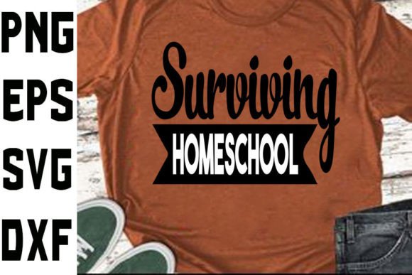 Homeschool Mom Svg Design Surviving Ho Graphics and Crafts