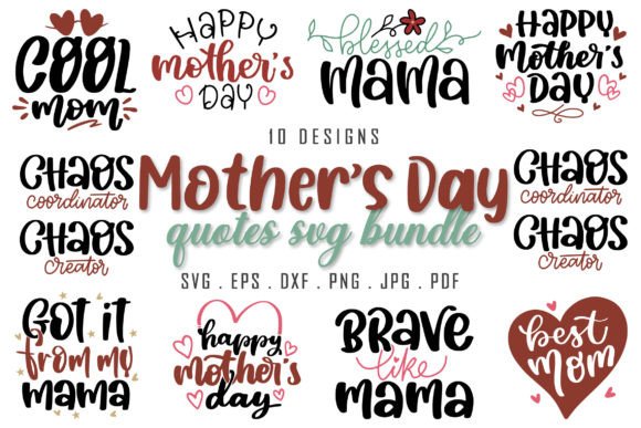 Mother s Day SVG Bundle Best Mom SVG